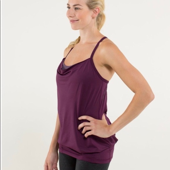 Lululemon CYB Tank Plum Size 4 - Picture 2 of 7